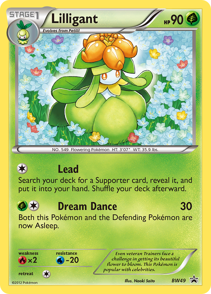 Lilligant (BW49) [Black & White: Black Star Promos] | Gamers Paradise