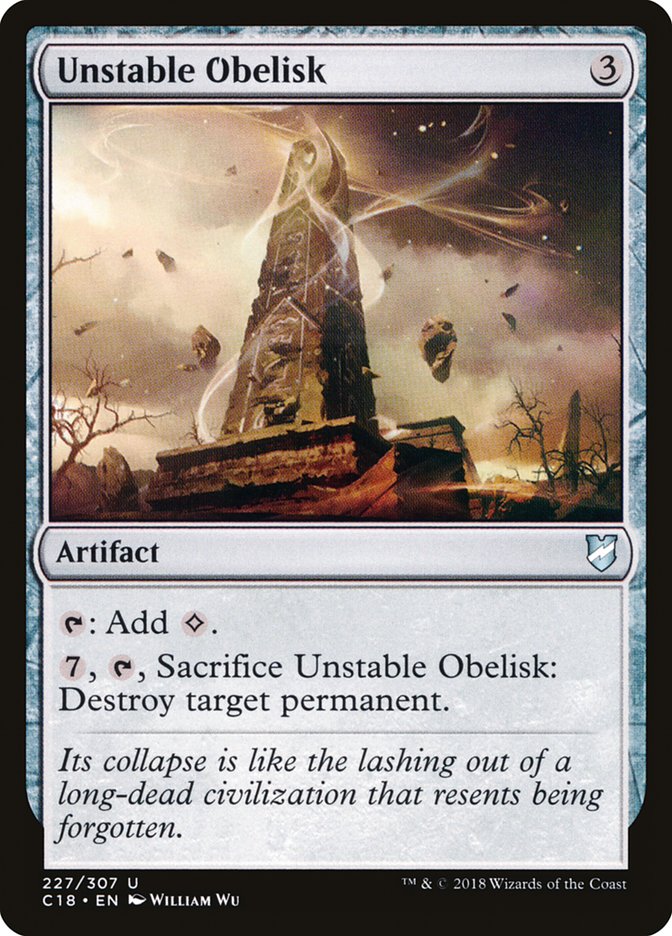 Unstable Obelisk [Commander 2018] | Gamers Paradise