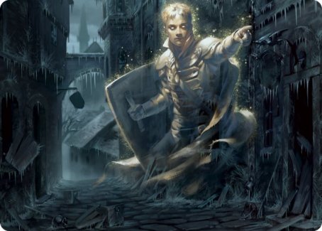 Dennick, Pious Apparition Art Card [Innistrad: Midnight Hunt Art Series] | Gamers Paradise