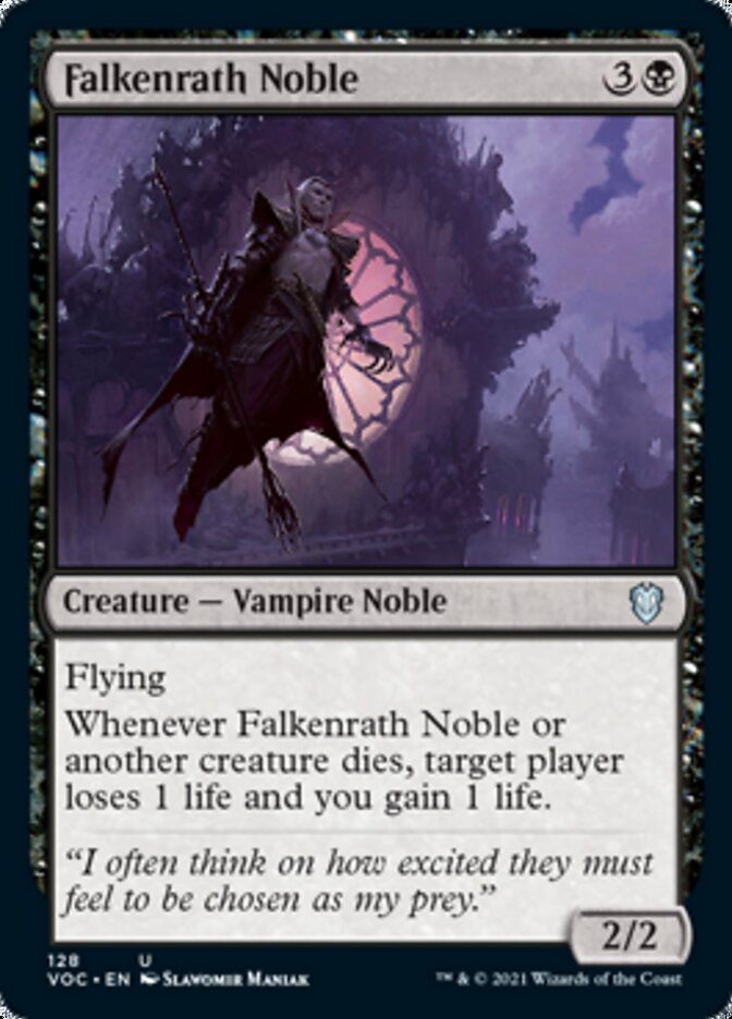 Falkenrath Noble [Innistrad: Crimson Vow Commander] | Gamers Paradise