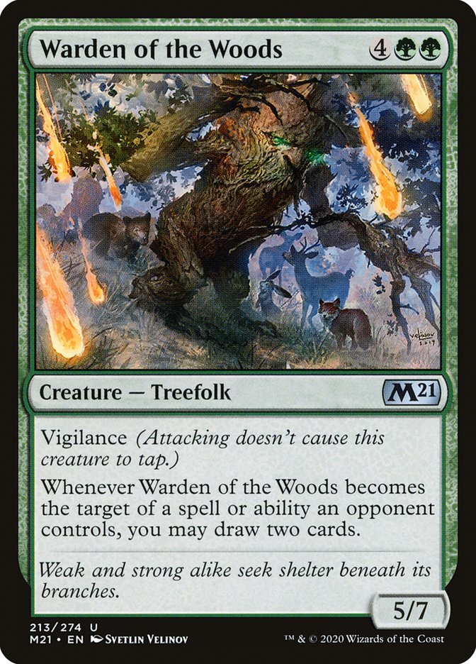Warden of the Woods [Core Set 2021] | Gamers Paradise