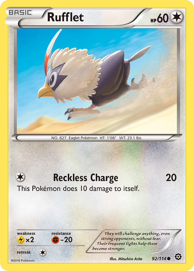 Rufflet (92/114) [XY: Steam Siege] | Gamers Paradise