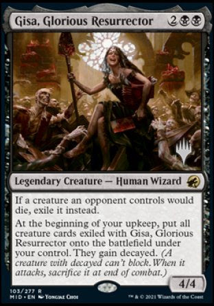 Gisa, Glorious Resurrector (Promo Pack) [Innistrad: Midnight Hunt Promos] | Gamers Paradise