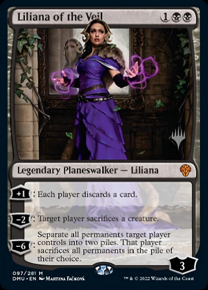Liliana of the Veil (Promo Pack) [Dominaria United Promos] | Gamers Paradise