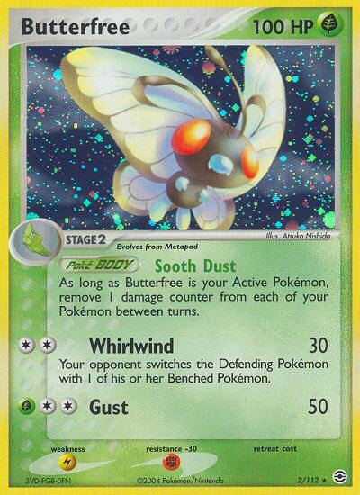 Butterfree (2/112) [EX: FireRed & LeafGreen] | Gamers Paradise