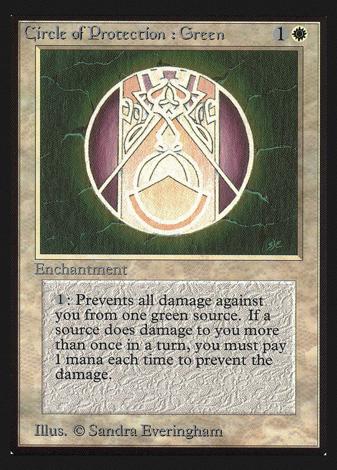 Circle of Protection: Green [Collectors' Edition] | Gamers Paradise