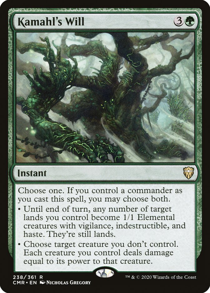 Kamahl's Will [Commander Legends] | Gamers Paradise