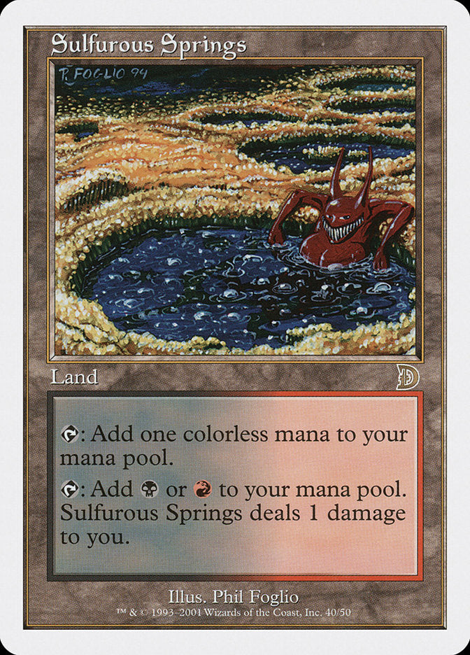 Sulfurous Springs [Deckmasters] | Gamers Paradise