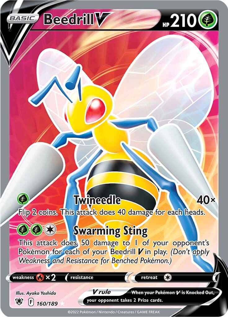 Beedrill V (160/189) [Sword & Shield: Astral Radiance] | Gamers Paradise