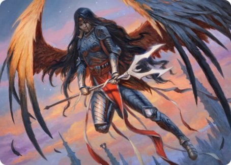 Liesa, Forgotten Archangel Art Card [Innistrad: Midnight Hunt Art Series] | Gamers Paradise