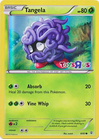 Tangela (8/83) (Toys R Us Promo) [XY: Generations] | Gamers Paradise