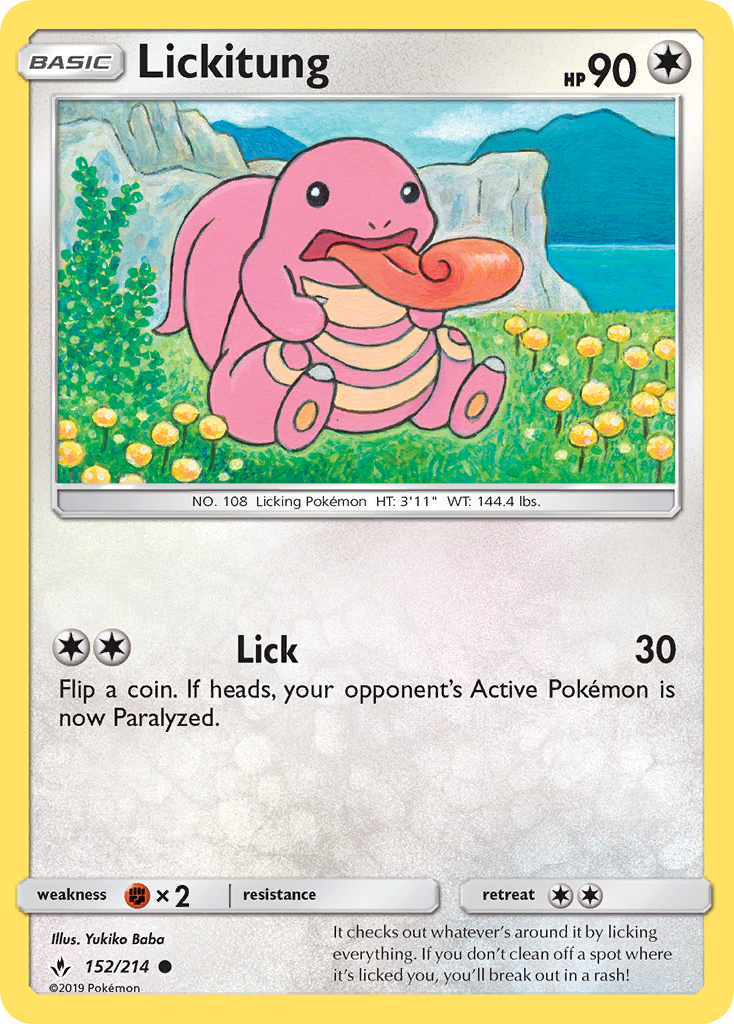 Lickitung (152/214) [Sun & Moon: Unbroken Bonds] | Gamers Paradise