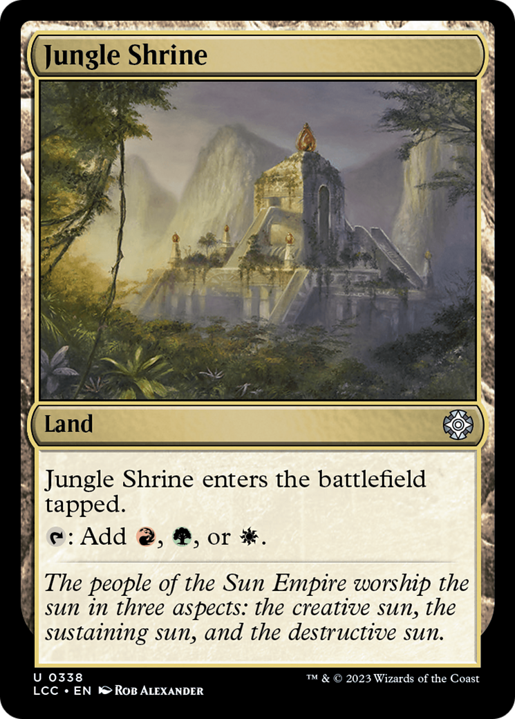 Jungle Shrine [The Lost Caverns of Ixalan Commander] | Gamers Paradise