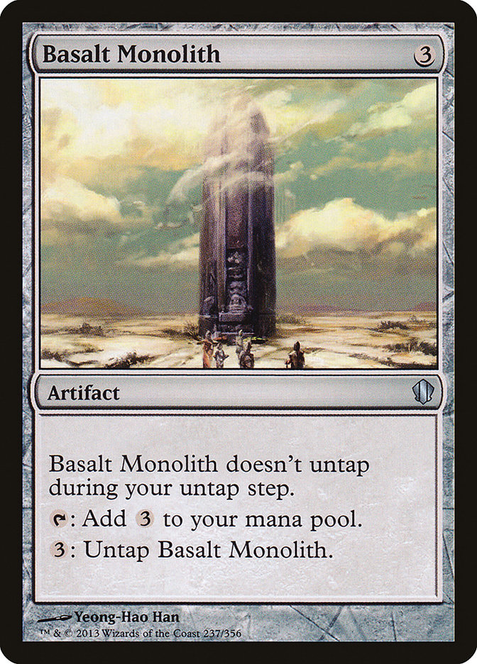 Basalt Monolith [Commander 2013] | Gamers Paradise