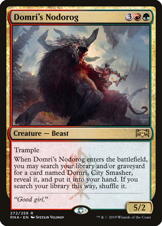 Domri's Nodorog [Ravnica Allegiance] | Gamers Paradise