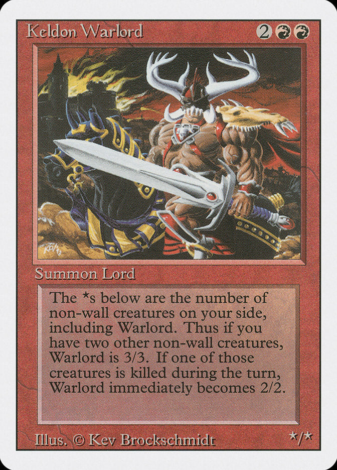 Keldon Warlord [Revised Edition] | Gamers Paradise