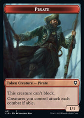 Pirate // Goblin Double-Sided Token [Commander Legends: Battle for Baldur's Gate Tokens] | Gamers Paradise