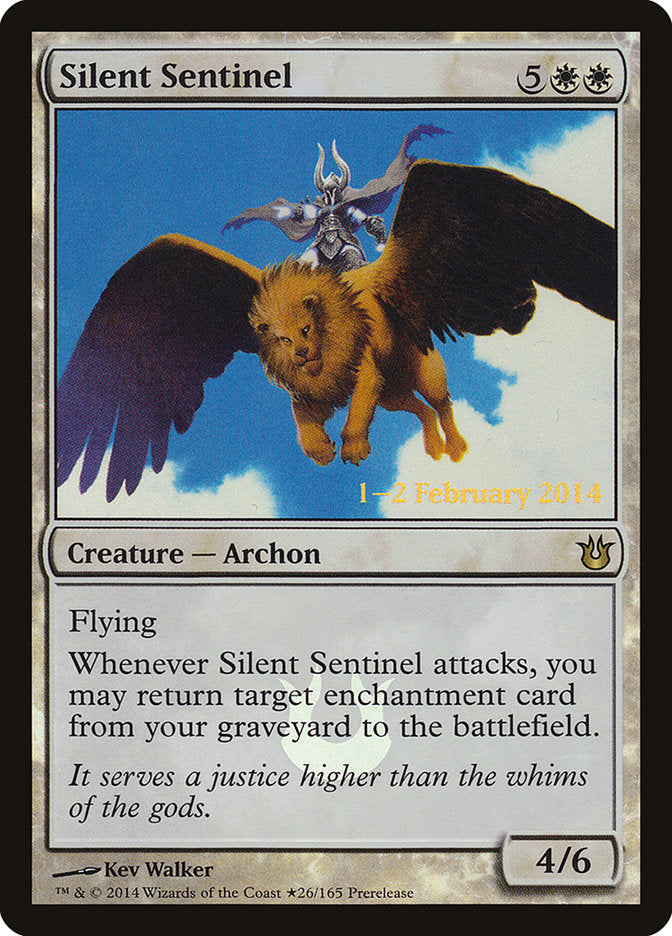 Silent Sentinel [Born of the Gods Prerelease Promos] | Gamers Paradise