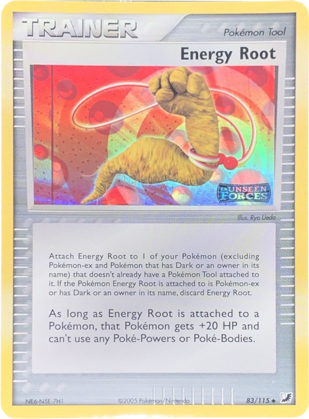 Energy Root (83/115) (Stamped) [EX: Unseen Forces] | Gamers Paradise