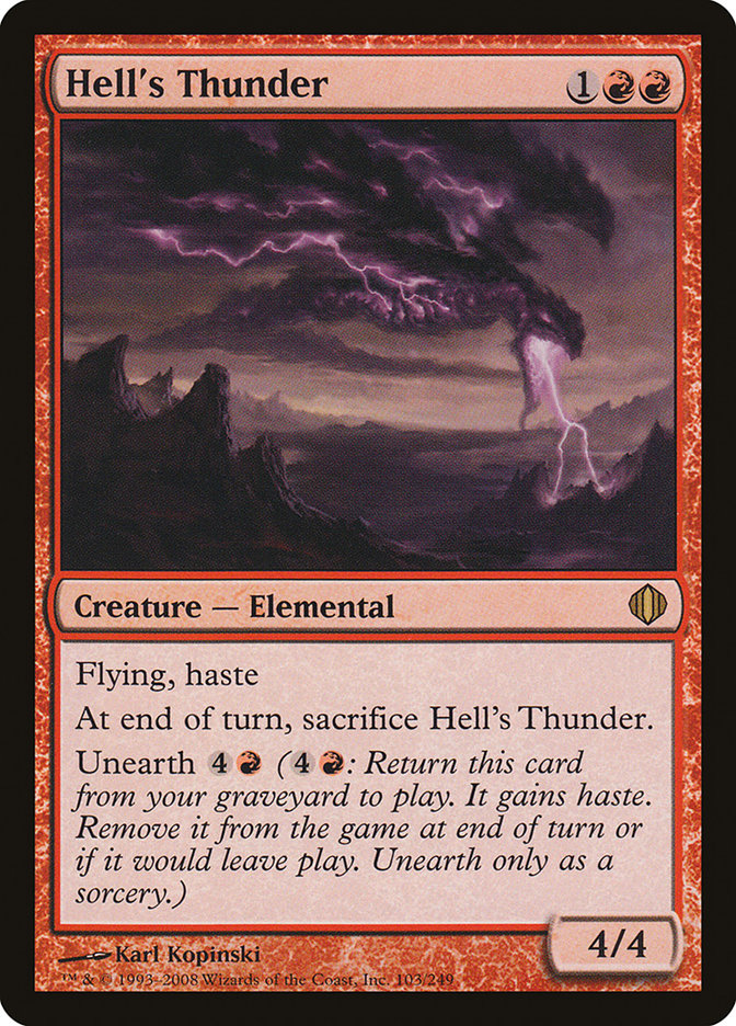 Hell's Thunder [Shards of Alara] | Gamers Paradise