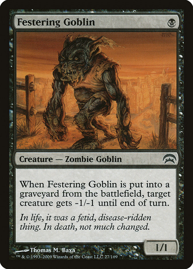Festering Goblin [Planechase] | Gamers Paradise