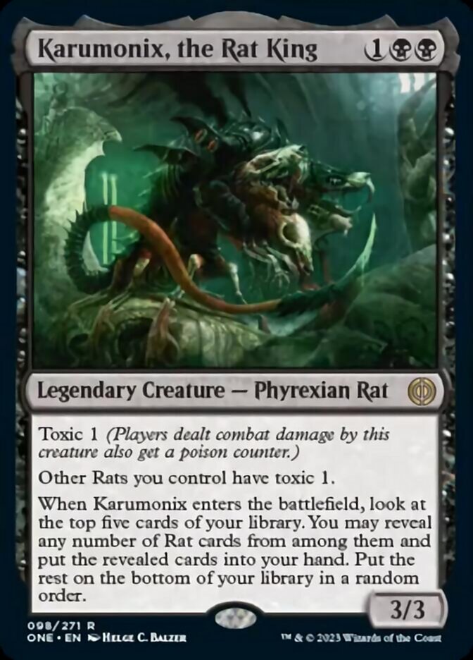 Karumonix, the Rat King [Phyrexia: All Will Be One] | Gamers Paradise