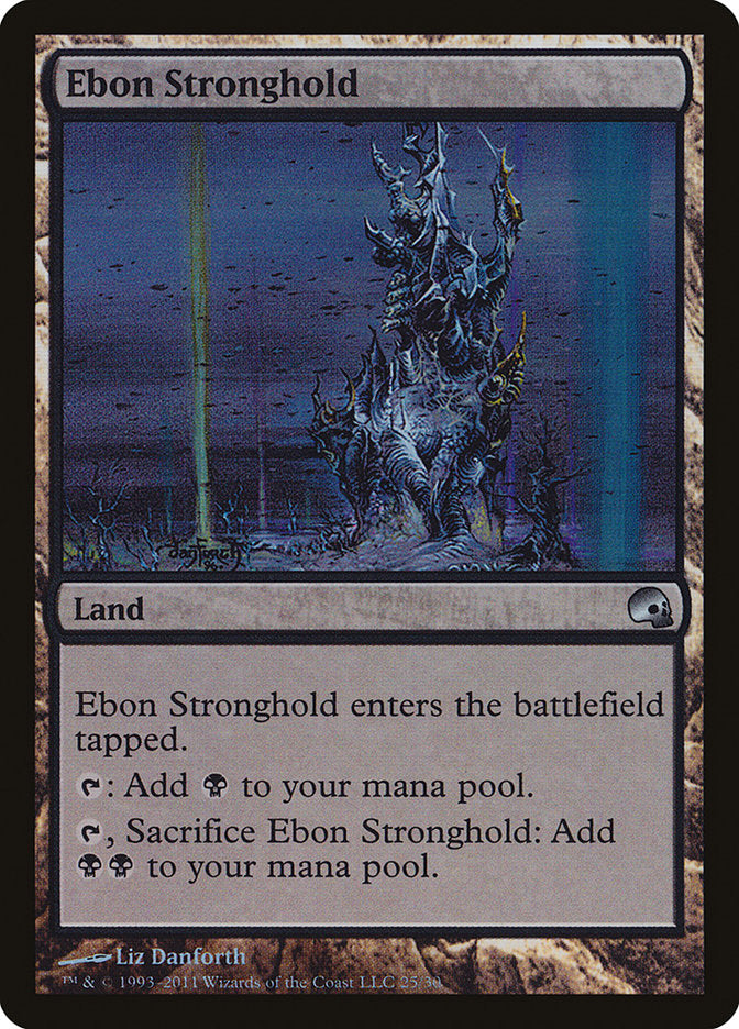 Ebon Stronghold [Premium Deck Series: Graveborn] | Gamers Paradise