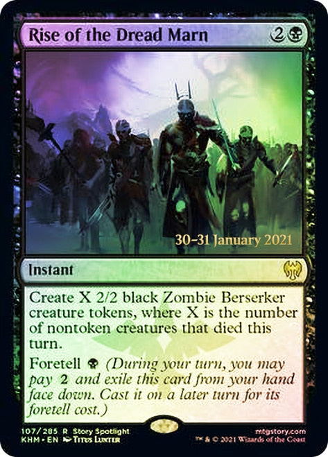 Rise of the Dread Marn [Kaldheim Prerelease Promos] | Gamers Paradise