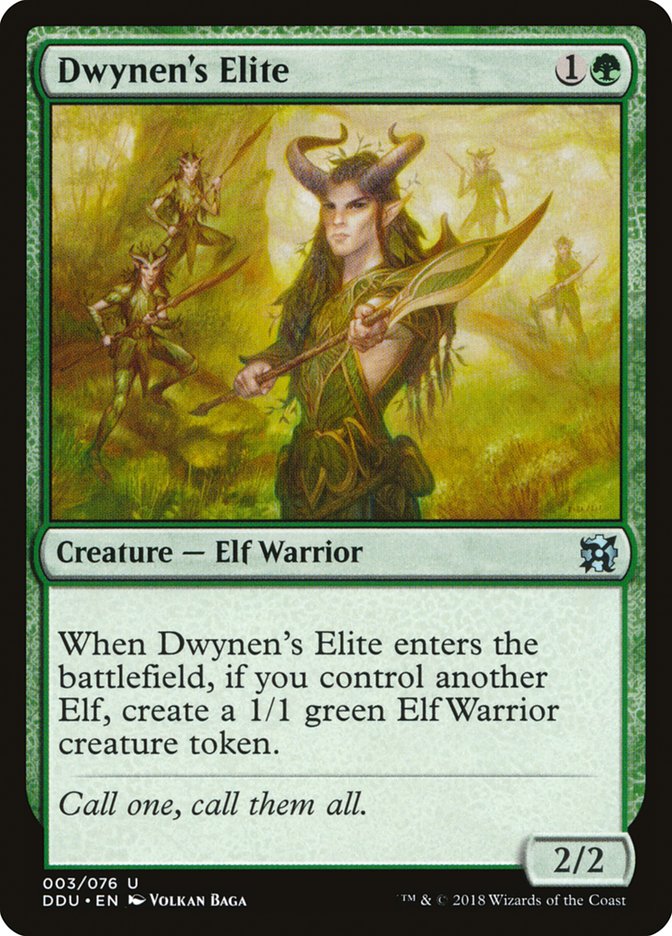 Dwynen's Elite [Duel Decks: Elves vs. Inventors] | Gamers Paradise