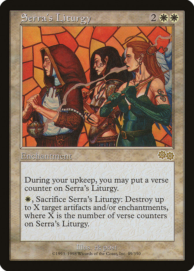 Serra's Liturgy [Urza's Saga] | Gamers Paradise