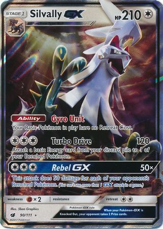 Silvally GX (90/111) (Jumbo Card) [Sun & Moon: Crimson Invasion] | Gamers Paradise