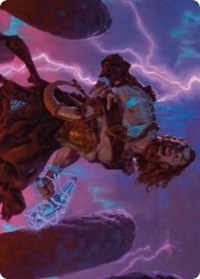 Toralf, God of Fury Art Card [Kaldheim Art Series] | Gamers Paradise