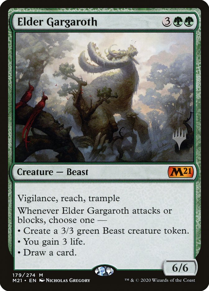 Elder Gargaroth (Promo Pack) [Core Set 2021 Promos] | Gamers Paradise