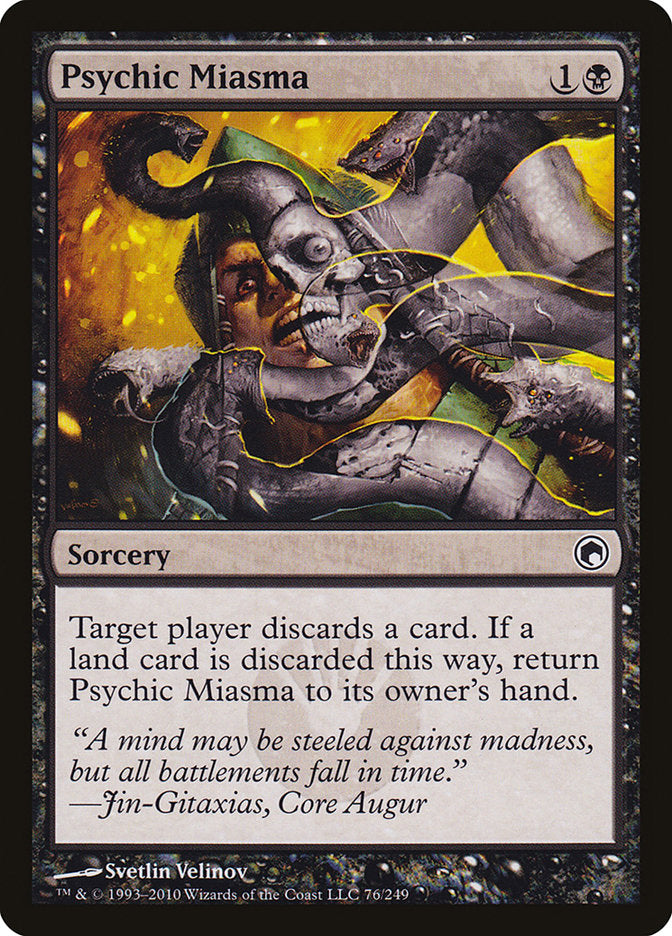 Psychic Miasma [Scars of Mirrodin] | Gamers Paradise