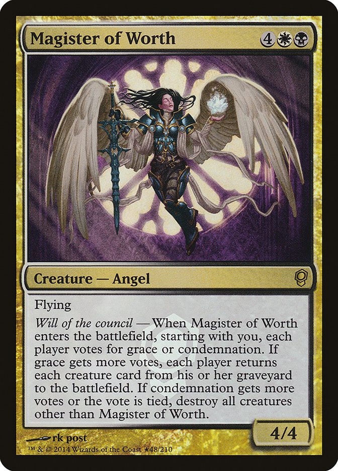 Magister of Worth (Launch) [Conspiracy Promos] | Gamers Paradise
