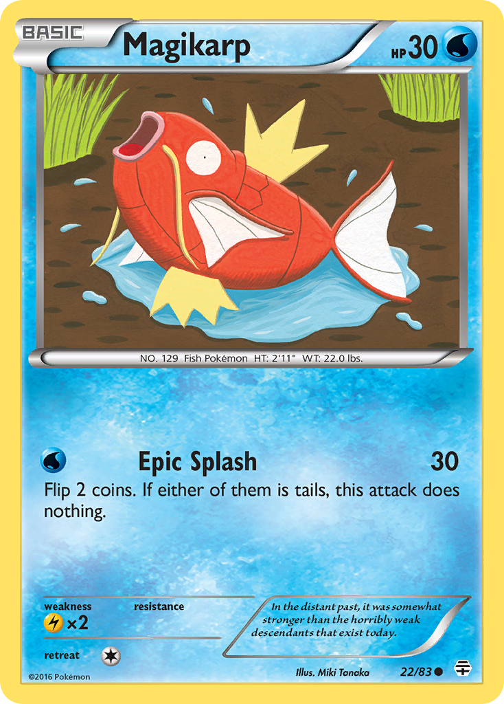 Magikarp (22/83) [XY: Generations] | Gamers Paradise