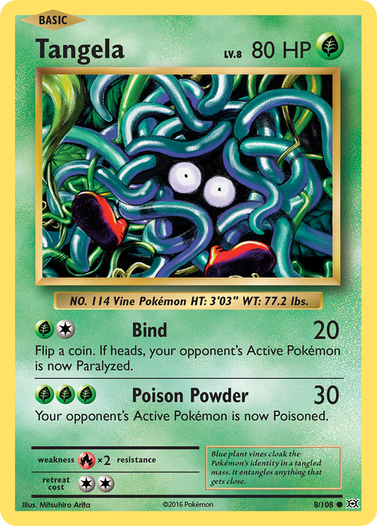 Tangela (8/108) [XY: Evolutions] | Gamers Paradise