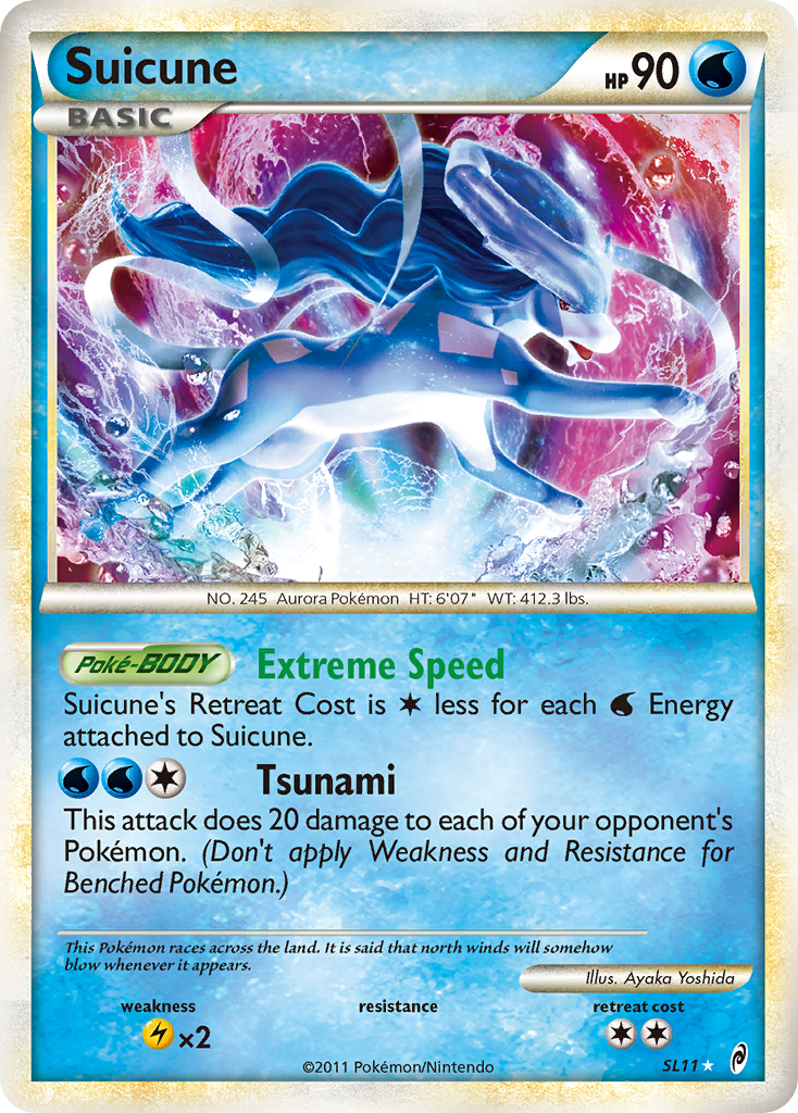 Suicune (SL11) [HeartGold & SoulSilver: Call of Legends] | Gamers Paradise