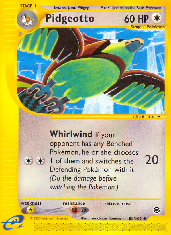 Pidgeotto (88/165) [Expedition: Base Set] | Gamers Paradise