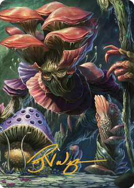 Myconid Spore Tender Art Card (Gold-Stamped Signature) [Commander Legends: Battle for Baldur's Gate Art Series] | Gamers Paradise