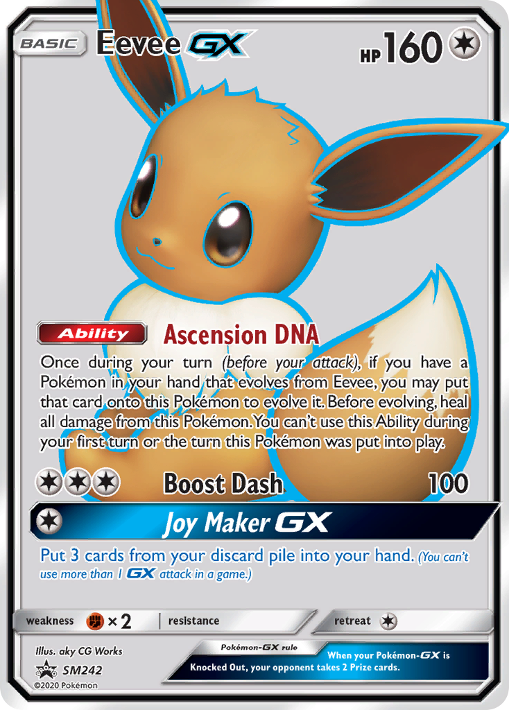 Eevee GX (SM242) [Sun & Moon: Black Star Promos] | Gamers Paradise