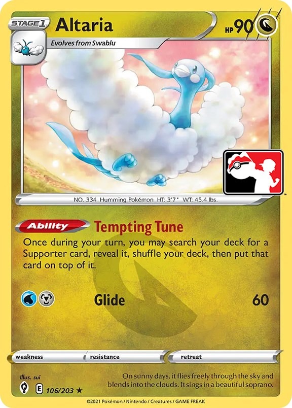 Altaria (106/203) [Prize Pack Series One] | Gamers Paradise