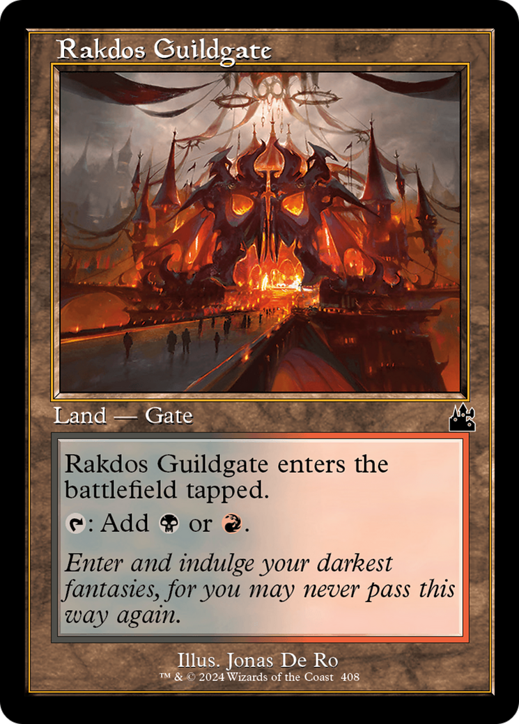 Rakdos Guildgate (Retro Frame) [Ravnica Remastered] | Gamers Paradise