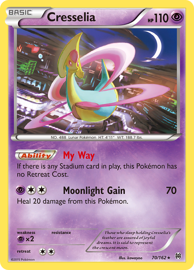 Cresselia (70/162) [XY: BREAKthrough] | Gamers Paradise