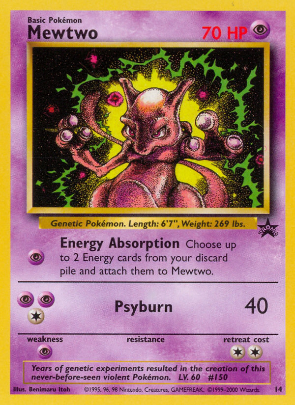 Mewtwo (14) [Wizards of the Coast: Black Star Promos] | Gamers Paradise