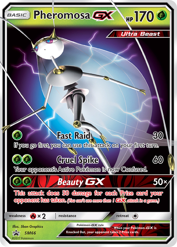 Pheromosa GX (SM66) [Sun & Moon: Black Star Promos] | Gamers Paradise