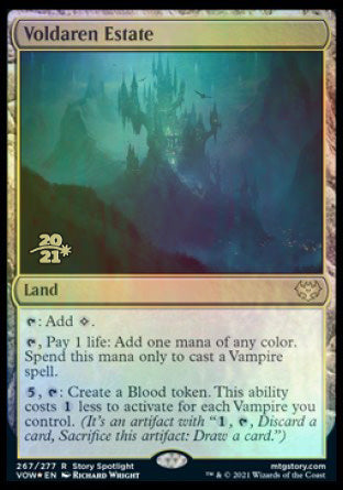 Voldaren Estate [Innistrad: Crimson Vow Prerelease Promos] | Gamers Paradise