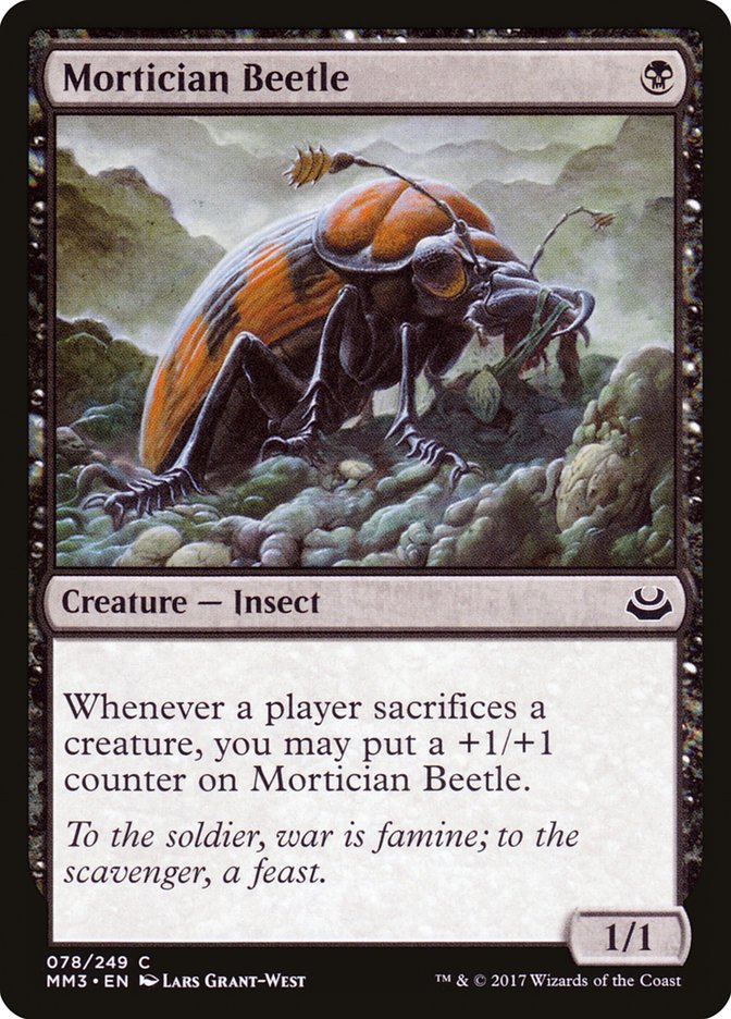Mortician Beetle [Modern Masters 2017] | Gamers Paradise