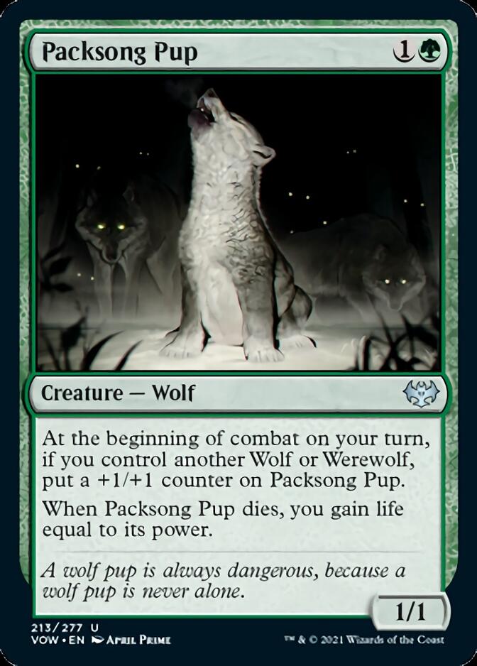 Packsong Pup [Innistrad: Crimson Vow] | Gamers Paradise