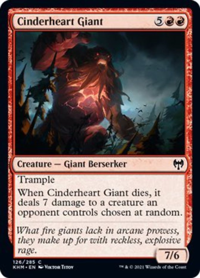 Cinderheart Giant [Kaldheim] | Gamers Paradise